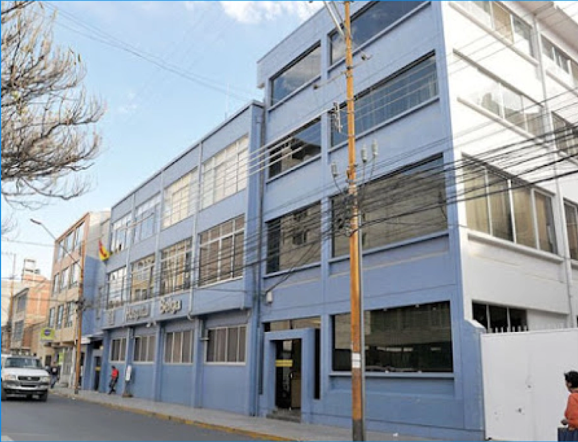 Imagen del Hospital Belga en Bolivia