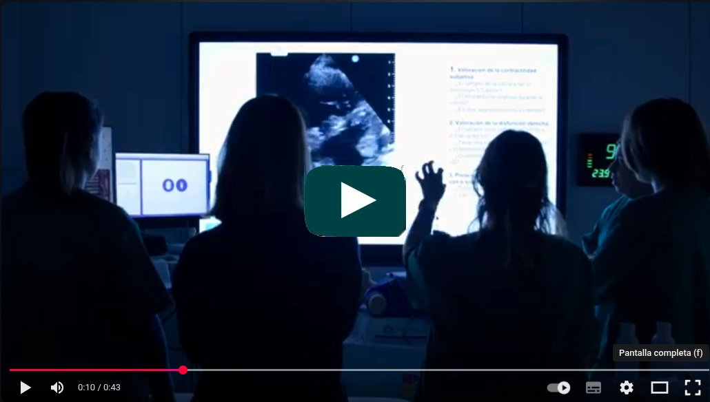 Vídeo de Youtube del máster en Enfermo Crítico y Emergencias