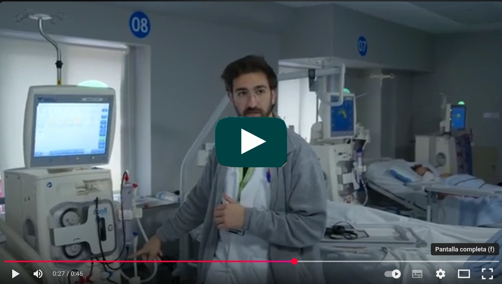 Vídeo de Youtube del máster en Enfermo Crítico y Emergencias